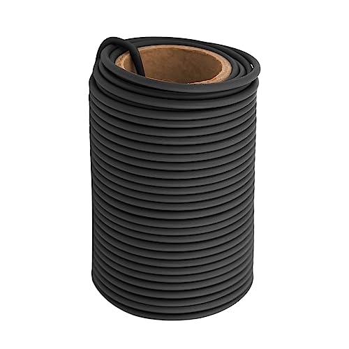 Garden Flexible Wire Tie, Soft Twist Plant Ties Support Plant Vines for Supporting and Fixing Garden Planting Branches Vines & Stems ?Organize Data Wire and Office Organization 65.6’ ( 3.5MM) (black)