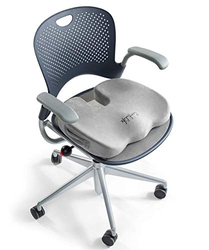Comfilife Body Positioner, Seat Cushion & Knee Pillow Bundle, Rubber, 100% Memory Foam Office Chair Cushion & Leg Positioner Pillow For Back Pain & Sciatica Relief #TOP6