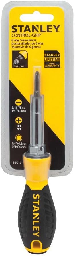 Stanley 6-Way Screwdriver