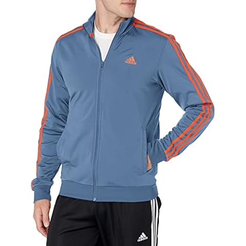 Chaqueta Deportiva adidas Essentials Warm-up de 3 Rayas Cover