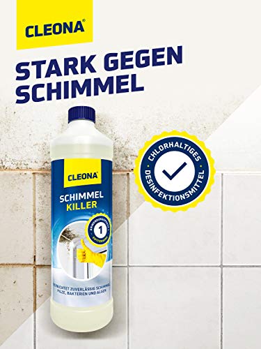 Schimmelverwijderaar tegen schimmel voor muur, badkamer, behanghout, voegen - 500ml met borstel - Image 6