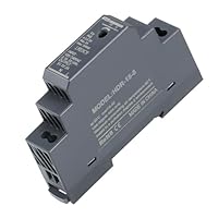Kssvzz Hutschienen-Netzteil 5V DC 3A 15W, Eingang 100-240V AC 50/60 Hz DIN-Schienen-Transformator für Heim- oder Industrieautomation