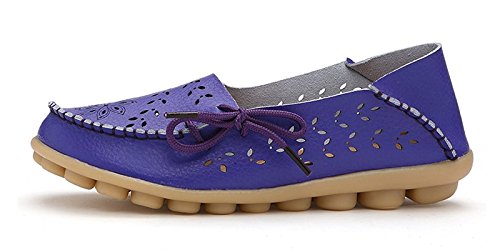 Image of VenusCelia Women's Breathable Comfort Walking Office Flat Loafer