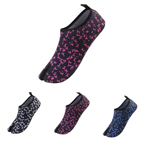 Generisch Zapatos descalzos unisex y zapatos descalzos: zapatos de baño para hombre y mujer, cómodos zapatos de natación transpirables, zapatos acuáticos para deportes al aire libre y acuáticos