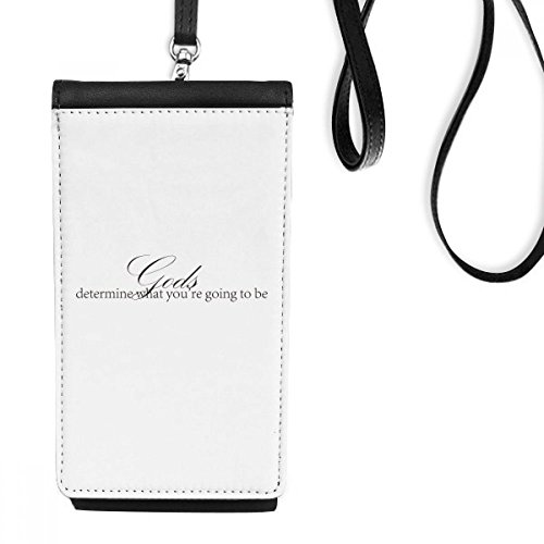 Téléphone noir porte-monnaie cadeau idéal pour festivals et sorties