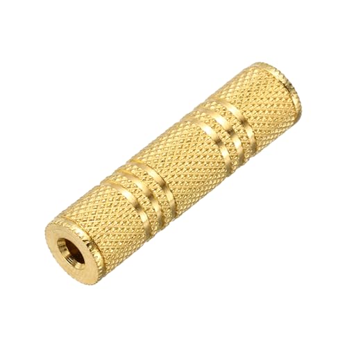 Adaptador Conector Estéreo MECCANIXITY TRS 3.5mm Hembra a Hembra miniatura 1