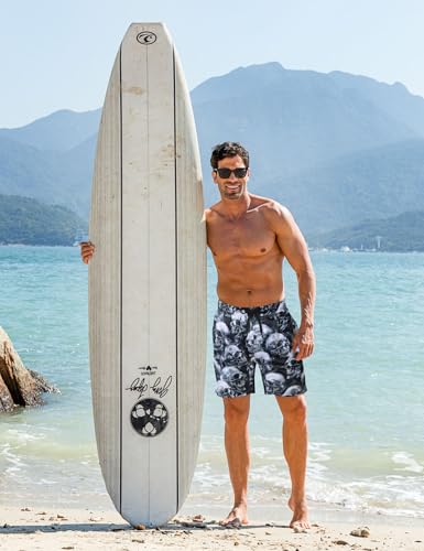 Short de bain homme grande taille avec doublure en maille douce