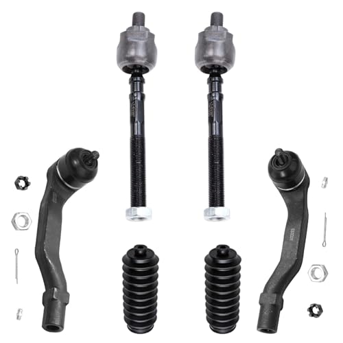 Image of Detroit Axle - Front End 14pc Suspension Kit for 1996-2000 Civic, 2 CV Axle Shafts 2 Control Arms 2 Ball Joints 2 Sway Bars 4 Tie Rods 2 Boots 1997 1998 1999 Replacement