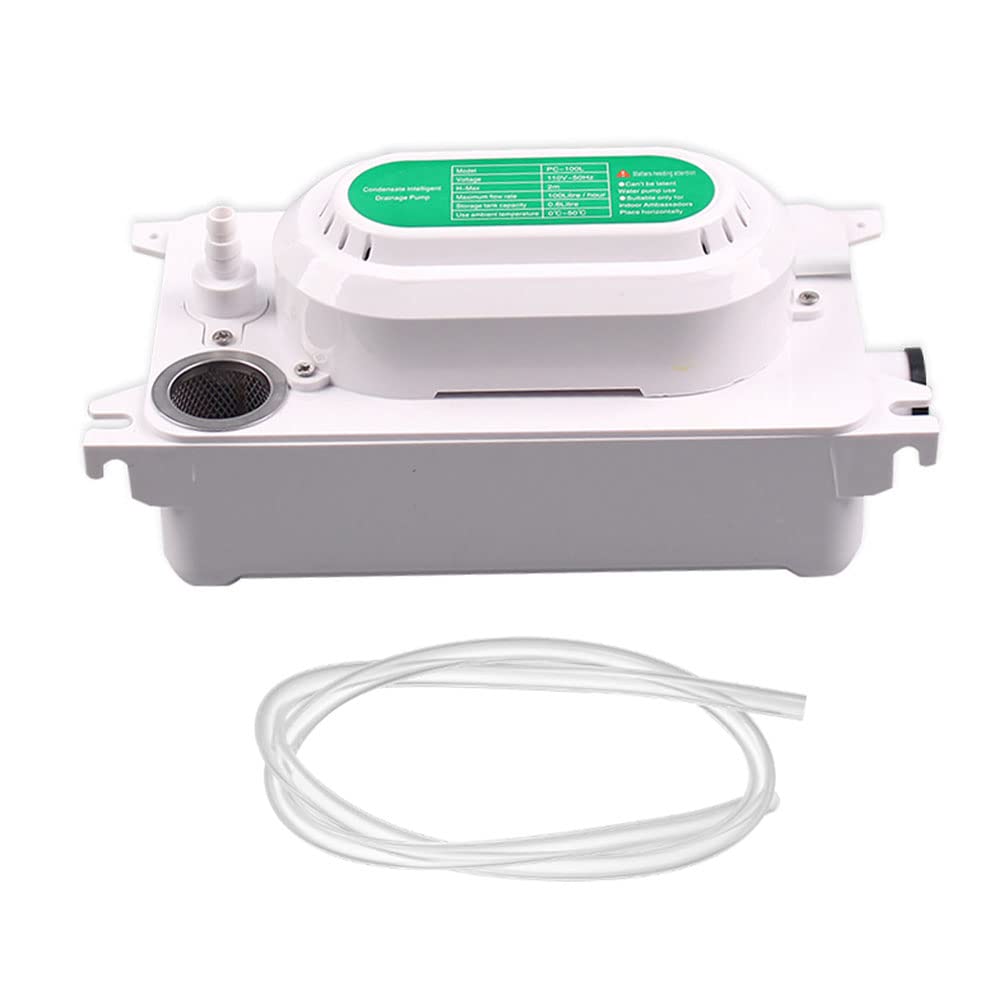 Condensate Pump,Removal Drain Pump,Condensate Removal Pump,HVAC Drain Pump, AC Condensate Removal with 6.6 ft/2 m ft Lift for Air Conditioner, Furnace,  Dehumidifier,110V - Amazon.com