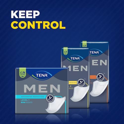 Tena for Men Level2 Guard for Men - Super Absorbency Incontinence Protector (4 Pack of 80 Count) - Image 4