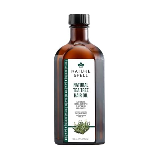 Nature Spell Huile d'Arbre à Thé pour Cheveux & Peau 150ml, Soulage le Cuir Chevelu Irrité, Nourrit et Apaise, Fabriquée au Royaume-Uni