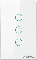 Interruptor Smart Wifi Inteligente Touch Nova Digital 3 botões Lite BR 4x2