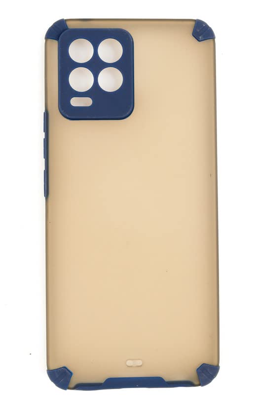 Image of RMOR Anti-Shock, Skin Feel Matte Finish Smoke CASE with 4 Corner Protection for REALME 8 4G