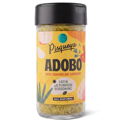 Pisqueya Adobo Seasoning with Dominican Oregano, No MSG, 2.5 oz