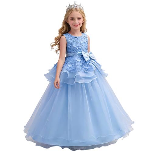Vestido de lentejuelas para niñas cómodo y transpirable de verano para bodas