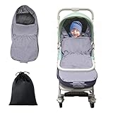 tupi Stroller Footmuff, Universal Warm Bunting Bag for Cold Weather, Stroller Cover for Winter, Waterproof Stroller Blanket for Toddler Girls Boys, Stroller Sleeping Bag, Ideal Gift for Baby Mom