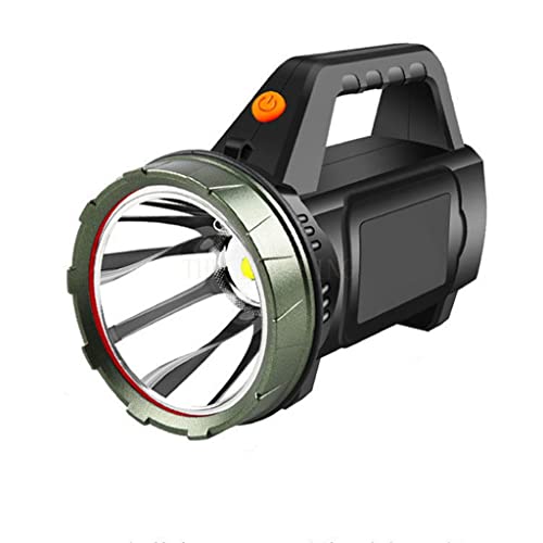 Lampe torche LED puissante rechargeable USB pour camping et extérieur