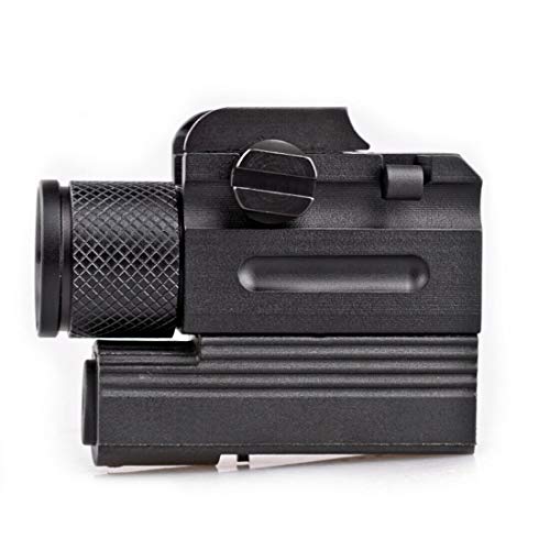 Pistol Green Laser Light Combo (Laser Sight Combo) & 600 Lumen Strobe Pistol Flashlight Rail Mount Gun Flashlight with Quick Release for Pistols Handguns,Gun Light,Pistol,Rifles