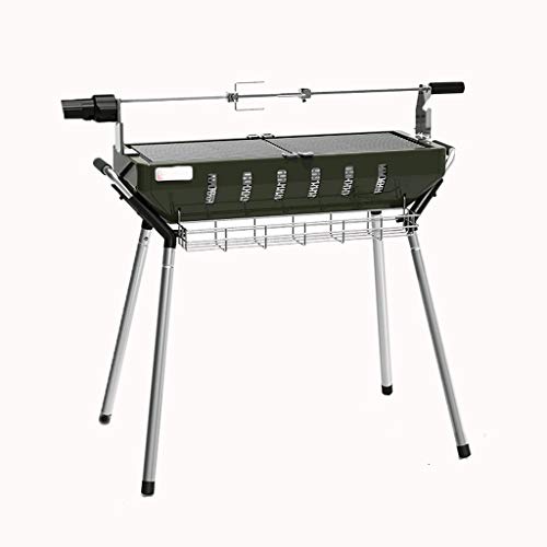 Barbecue outdoor barbecue utensils thickened folding portable charcoal barbecue tools household barbecue stove