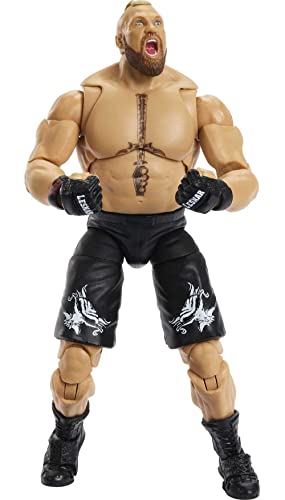 Image of Ringside Brock Lesnar (W / 2 Belts), Wwe Ultimate Edition 15 Toy Wrestling Action Figure