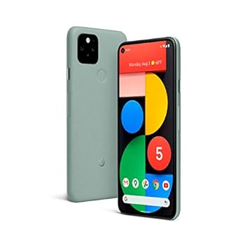 海外版GooglePixel5　Sorta Sage(グリーン) 128GB Google Pixel 5 128GB + 8GB RAM - 5G Android GSM Unlocked