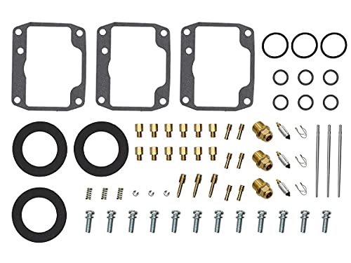 SPI, SM-07647, Carburetor Repair Kit for Polaris fits many 1995-1998 Snowmobiles See list