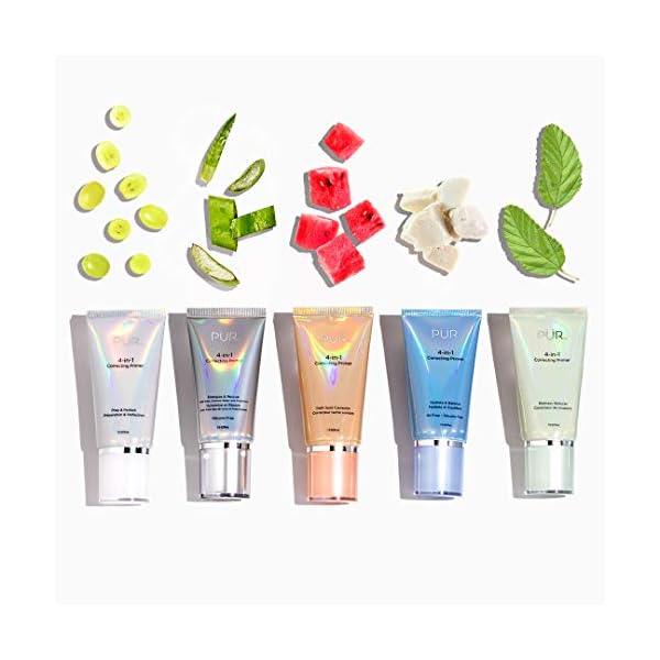 PÜR MINERALS 4-in-1 Correcting Primer, Pore Reducer, Makeup Primer, Redness Reducer, Cruelty-Free, Lightweight Formula, Vegan Friendly - Dark Spot Corrector