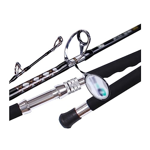 La solida fibra di vetro grezza offre un'incredibile potenza di trazione, una struttura solida in fibra di vetro solida e strutturalmente migliorata, massimizza la resistenza mantenendo la sensibilità.