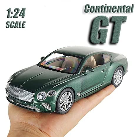 Image of Invite Enterprise DieCast Zinc Alloy 1 /24 Scale Bentlley Continental GT Coupe with for Openable Doors,Working Headlights & TailLights【Colors as Per Stock】