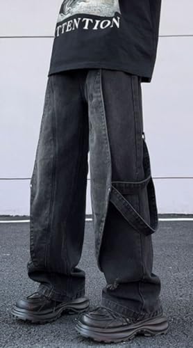 Jeans for Women Wide Leg Mid Rise Stretchy Vintage Loose Denim Ankle Pants Y2k Baggy Boyfriend Jeans3