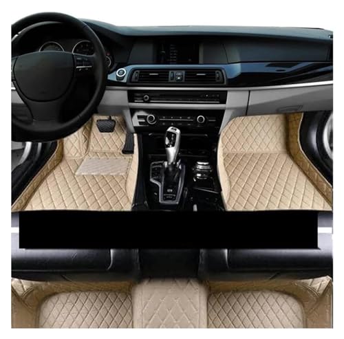 Tapis de sol voiture cuir beige pour Ram résolvant les problèmes d'usure