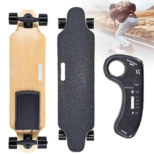 JFBHSD Patineta Eléctrica For Adultos, con Control Remoto Inalámbrico, 3 Velocidades Ajustables, Velocidad Máxima De 15 Km, Autonomía De 8 Km.