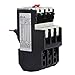 Aramox Electric Thermal Overload Relay BR2-25 Adjustable Motor Protection Relay Used for Industrial Equipment Automatic Reset Overload Protection Device (4-6A)