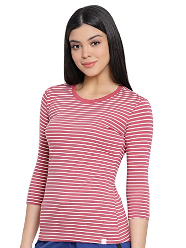 Image of Lyra Women's Cotton Regular Fit T-Shirt