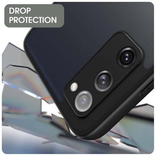 Image of Back Cover for Samsung Galaxy S20 Fe 5G, Smoke Matte PC Back + Side TPU Black Bumper Shockproof Magnetic Support Mobile Case Cover (Samsung Galaxy S20 Fe)