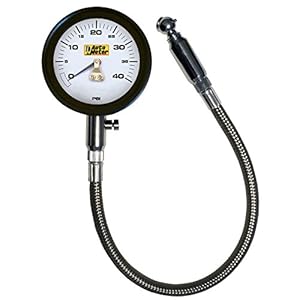Auto Meter (2162) 0-40 PSI Analog Tire Pressure Gauge