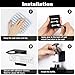 Glovios Dispensador Jabon Baño Pared Adhesivo Negro Dispensador de Gel y Champu Ducha 500ml Botellas de Bomba Recargables para Jabón Dispensador Jabon Baño Plastico Imagen de Glovios Dispensador Jabon Baño Pared Adhesivo Negro Dispensador de Gel y Champu Ducha 500ml Botellas de Bomba Recargables para Jabón Dispensador Jabon Baño Plastico