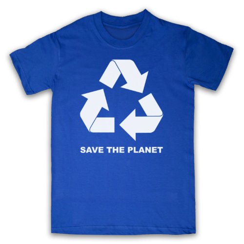 T-Shirt Save The Planet My Icon Art mode engagée pour un avenir durable