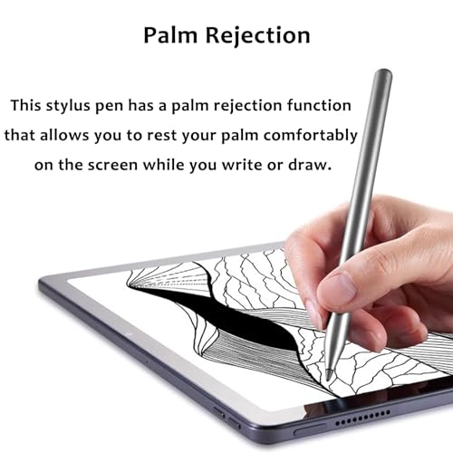 Image of Tab Pen Plus For Lenovo Tab Pen Plus AP500U,AP501U Compatible With Lenovo Tab M11,Tab P12,Tab K11 /K11 Plus,Tab Y700,Tab M11 Plus 5G Support Lpp 2.0 Tablet Protocols, Grey