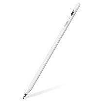 Metapen Air8 Pro Penna per Apple iPad 2018-2025 Compatibile con iPad 11 A16, 10, 9, 8, 7, 6,Air 5, 4, 3, M2, M3,Pro M5, Mini 5, 6,Pencil per iPad con 20h di Batteria,Punta Air-Flex Morbida,Silenziosa,Precisa