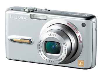 LUMIX DMC-FX07 パナソニック コンパクトデジタルカメラ シルバー Amazon | パナソニック デジタルカメラ LUMIX FX07 シルキー