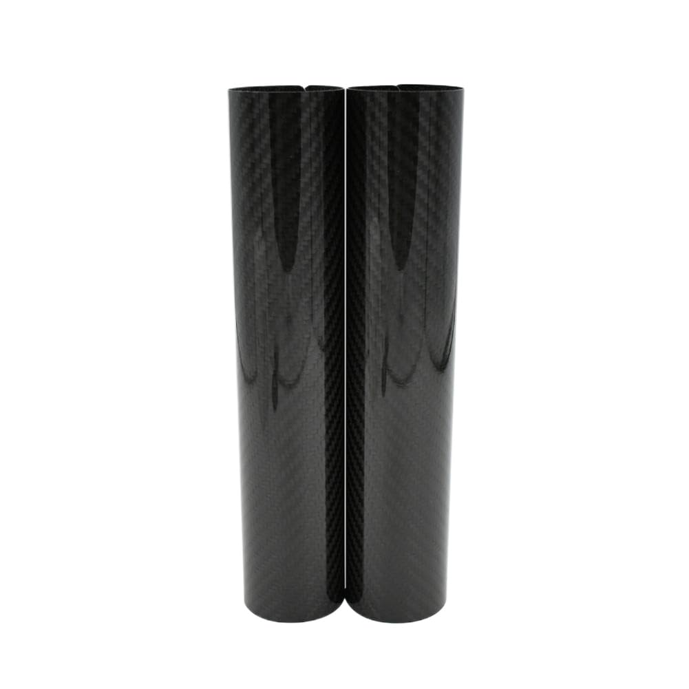 Copertura avvolgente per protezione forcella anteriore in fibra di carbonio compatibile con la maggior parte delle moto da cross 160mm 178mm 202mm 225mm 248mm(248mm)