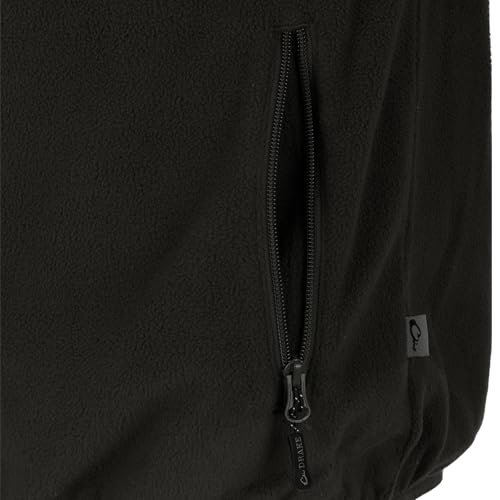 Drake Waterfowl Men's Fleece Durable Moisture-Wicking Lightweight Breathable Casual Outdoor Hiking Vest with Pockets4
