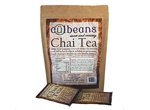 Té Chai Cremoso con Mezcla de 6 Hongos Orgánicos 15 Servings