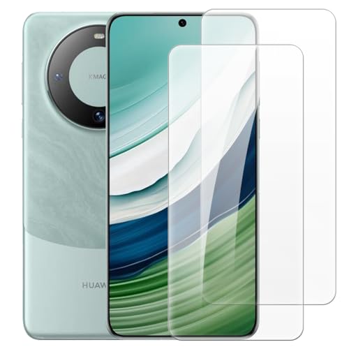 Shantime 2 Pack Tempered Glass Screen Protector Set Compatible with Huawei Mate 60, HD Clear, Anti-Scratch, Bubble-Free, Easy Installation