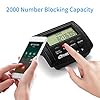 Call Blocker for Landline Phones 2000 Caller ID Box Blocking One Touch Number Block Device Block Unw ed Robocalls and NUI ce Calls