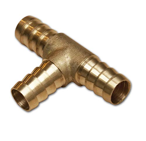 T-T-T-T-STCK pour raccord de tuyau fixe en laiton / air comprimé / gaz (10 mm) Cover