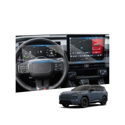 12.9" 2026 Rav4 Screen Protector for Toyota RAV4 2026 Accessories 2 Piece