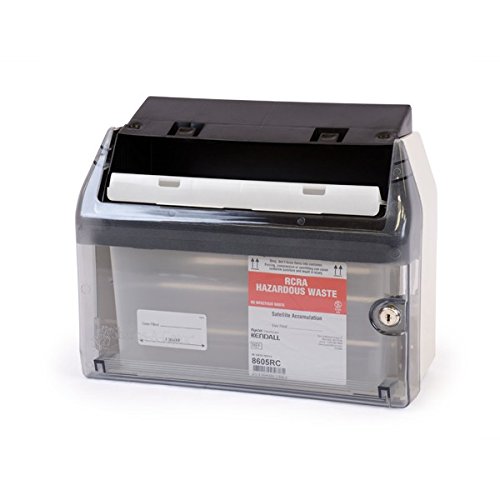 Buy 5Quart RCRA Hazardous Waste Container with Wall Enclosure SHARPS
