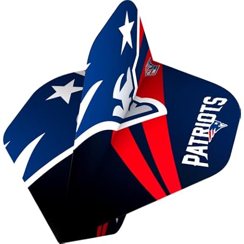 Officially licenced NFL New England Patriots Professional Standard No2 Dart Flights (F3842) Cover